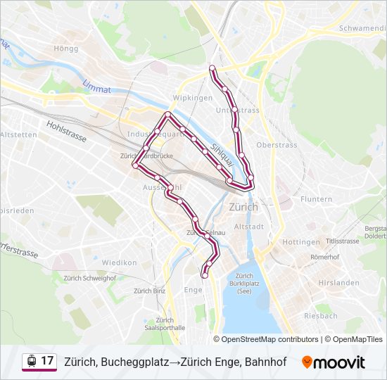 17 Light Rail Line Map