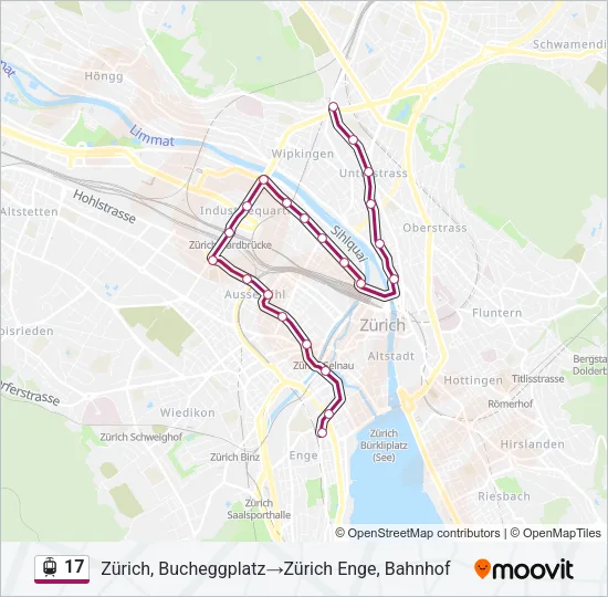 17 Light Rail Line Map