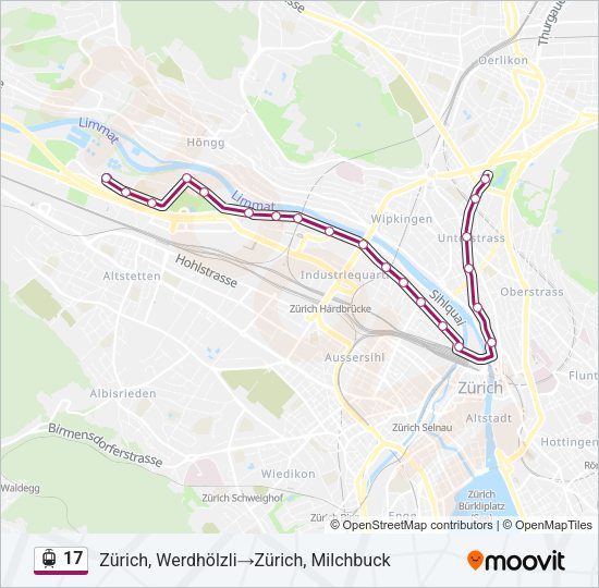 17 Light Rail Line Map