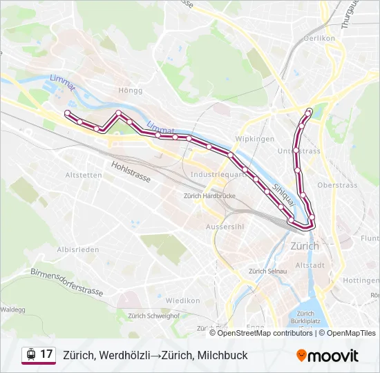 17 Light Rail Line Map