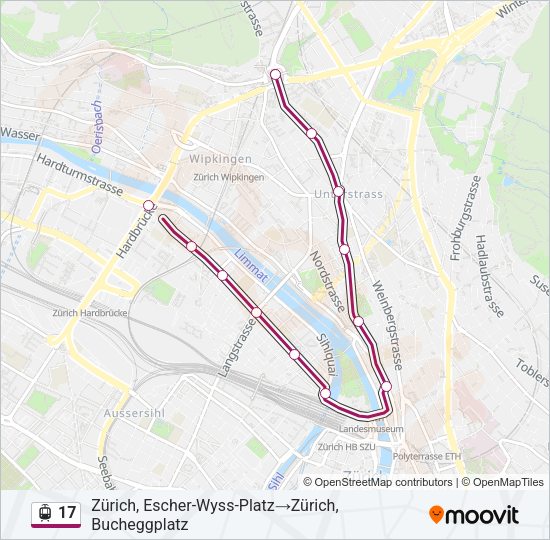 17 Light Rail Line Map
