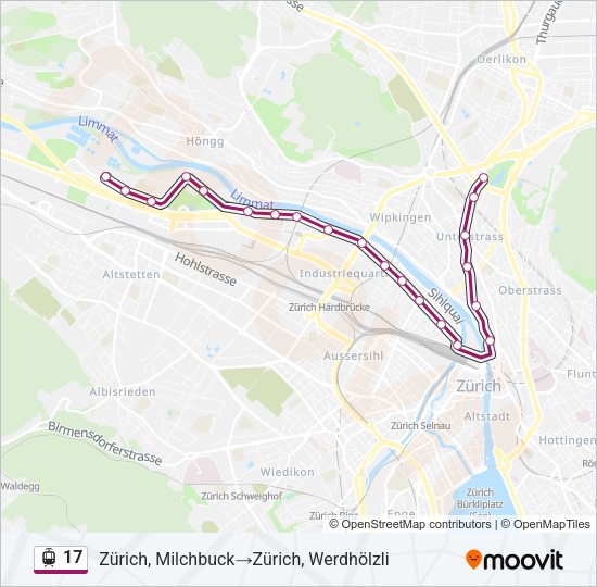 17 Light Rail Line Map