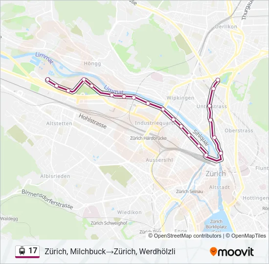 17 Light Rail Line Map