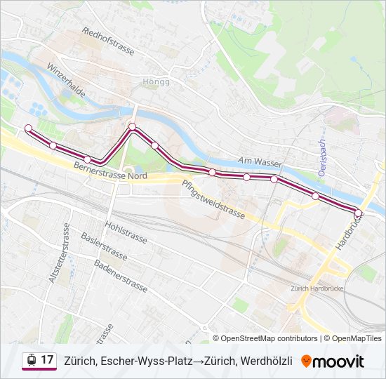 17 Light Rail Line Map