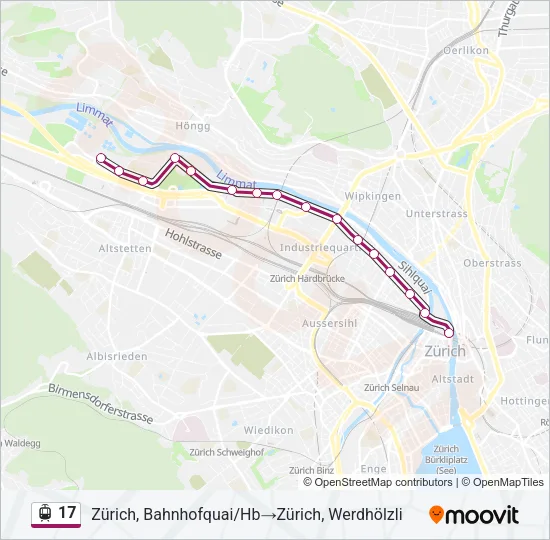17 Light Rail Line Map
