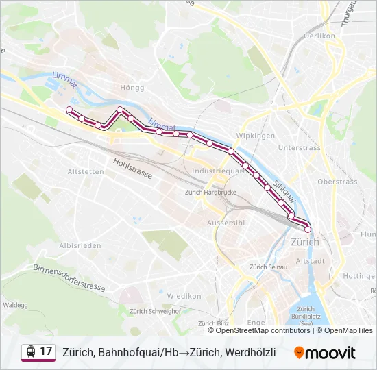 17 Light Rail Line Map