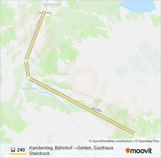 240 Bus Line Map