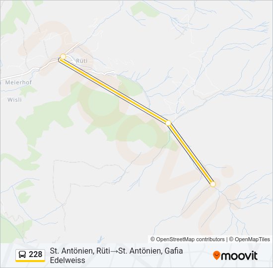 228 Bus Line Map