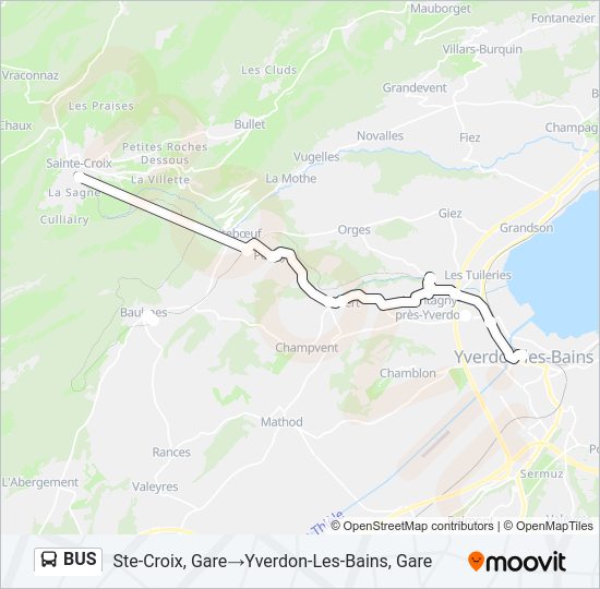 BUS Line Map