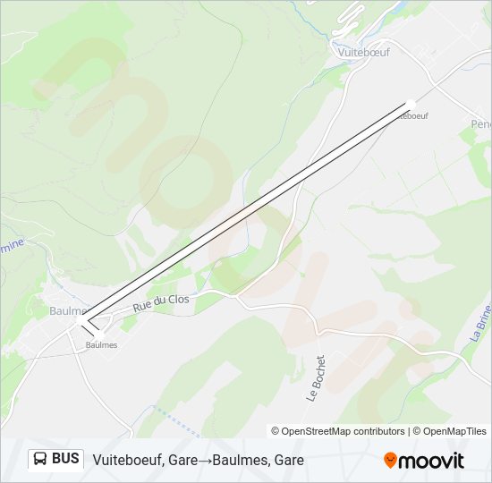 BUS Line Map