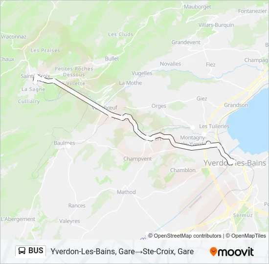 BUS Line Map