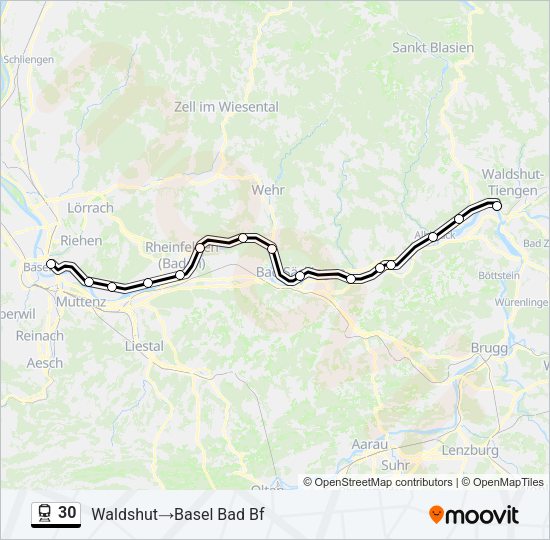 30  Line Map