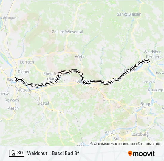 30  Line Map