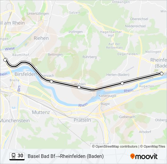 30  Line Map