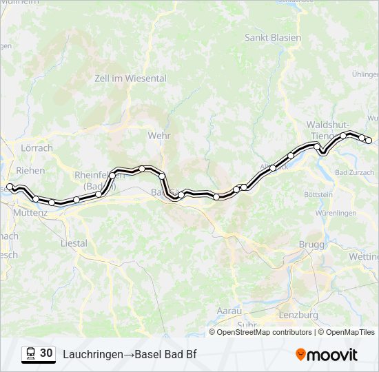 30  Line Map