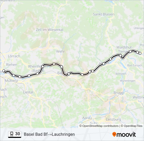 30  Line Map