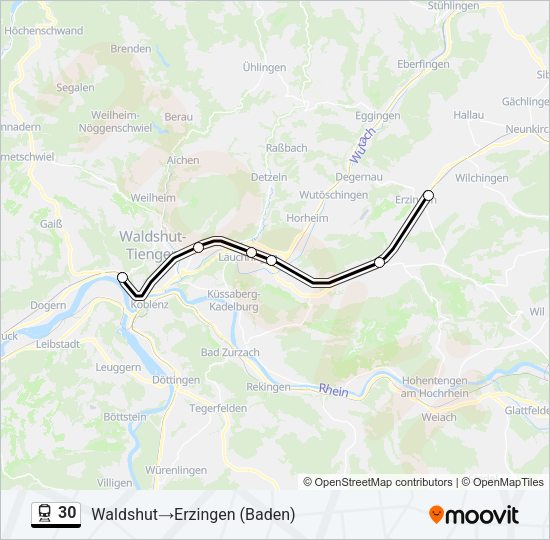 30  Line Map