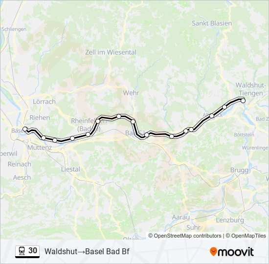 30  Line Map