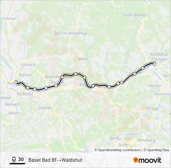 30  Line Map