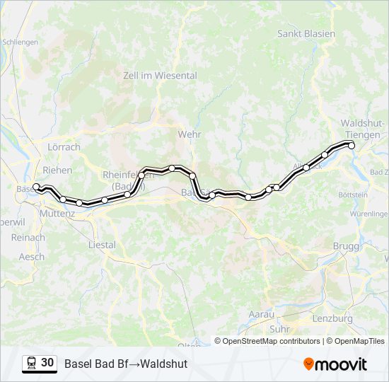 30  Line Map