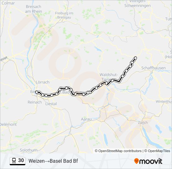 30  Line Map