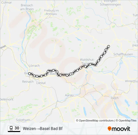 30  Line Map