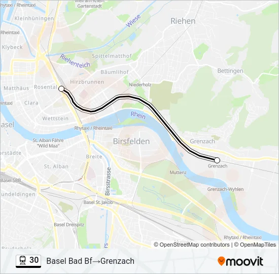 30  Line Map