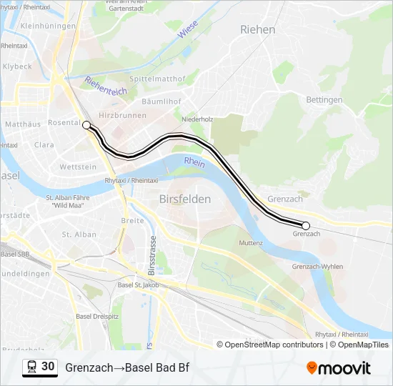 30  Line Map
