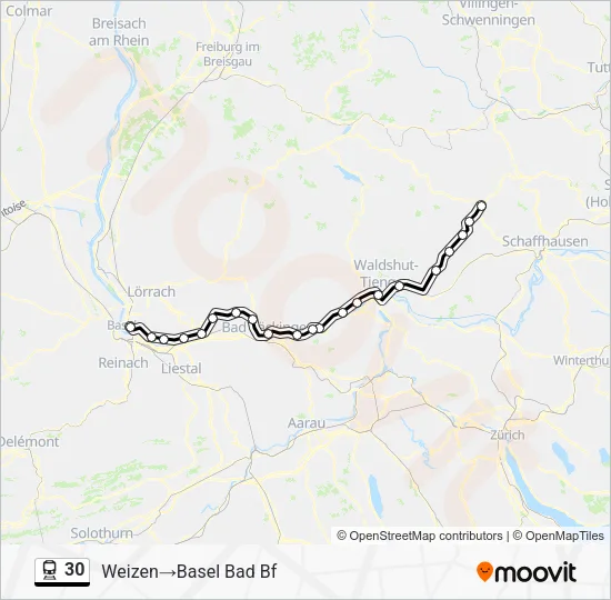 30  Line Map