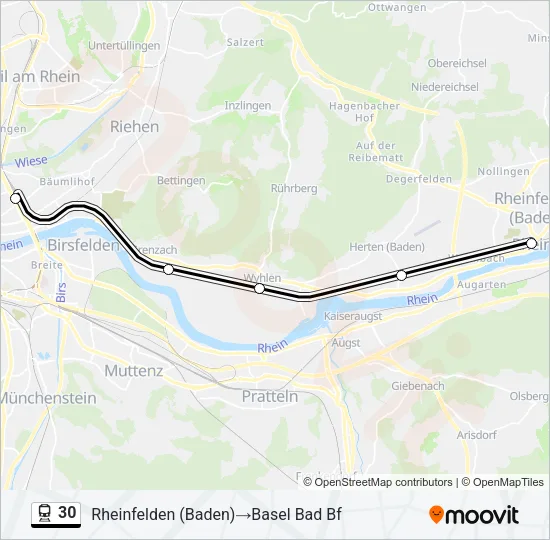 30  Line Map