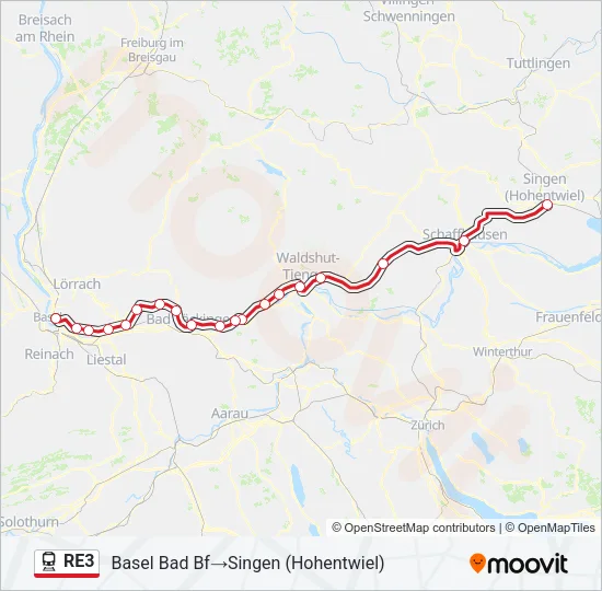 RE3  Line Map