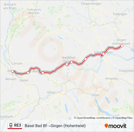 RE3  Line Map