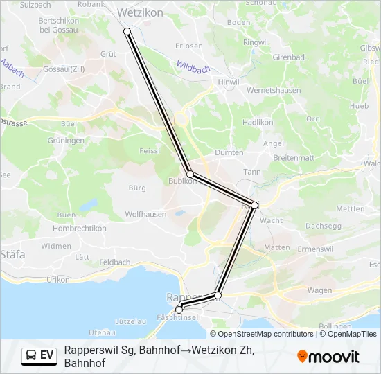 EV Bus Line Map