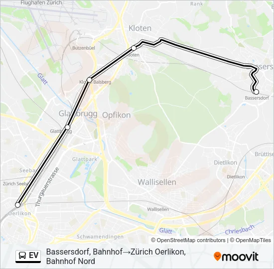 EV Bus Line Map