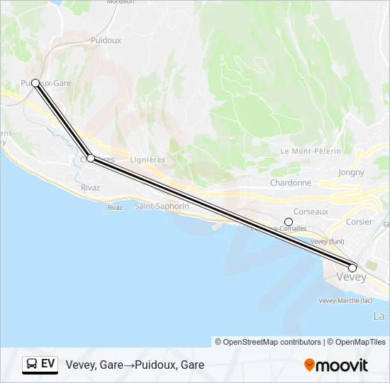 EV Bus Line Map