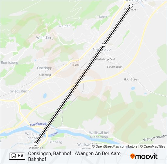 EV Bus Line Map