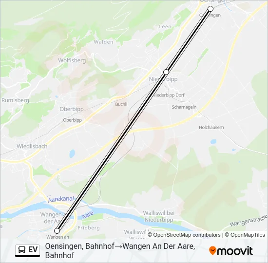 EV Bus Line Map