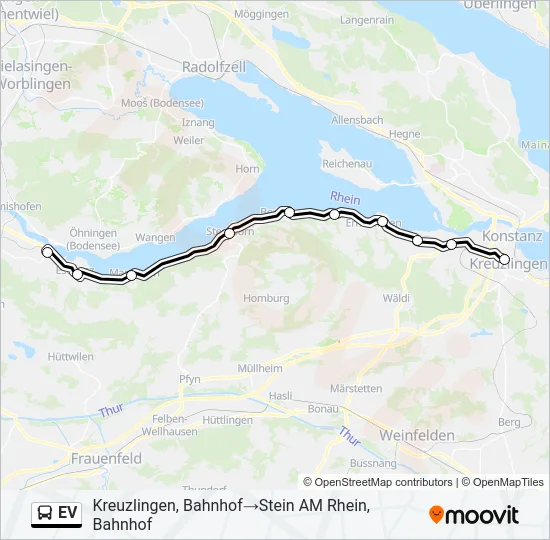 EV Bus Line Map