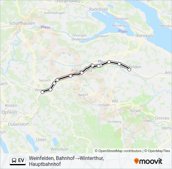 EV Bus Line Map