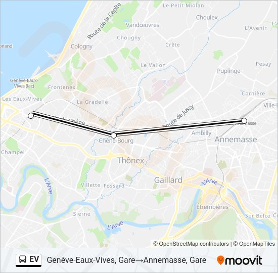 EV Bus Line Map