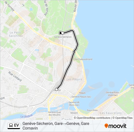 EV Bus Line Map