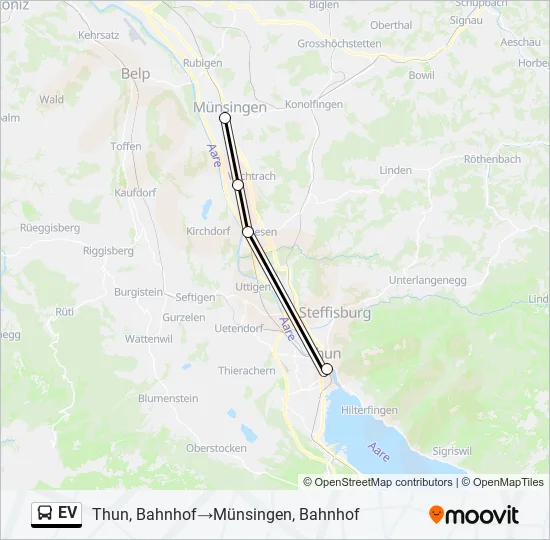 EV Bus Line Map