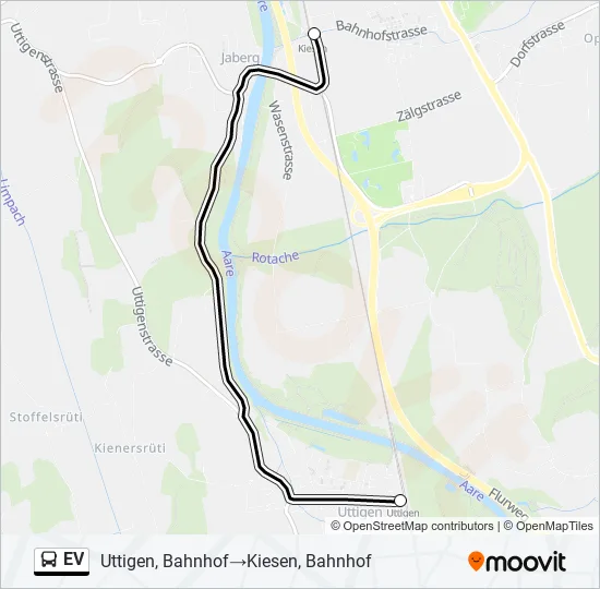 EV Bus Line Map