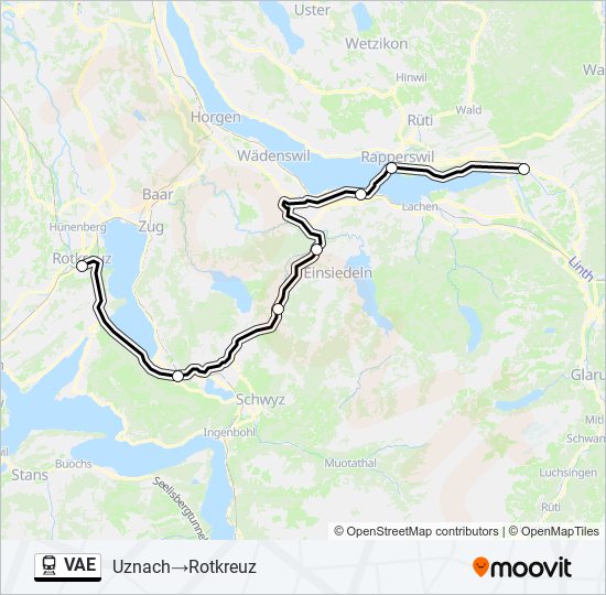 VAE train Line Map