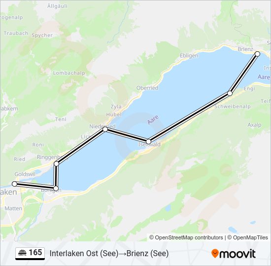 165 Ferry Line Map