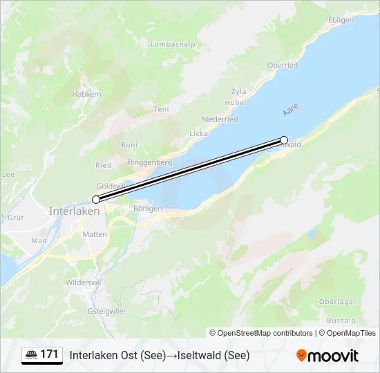 171 Ferry Line Map