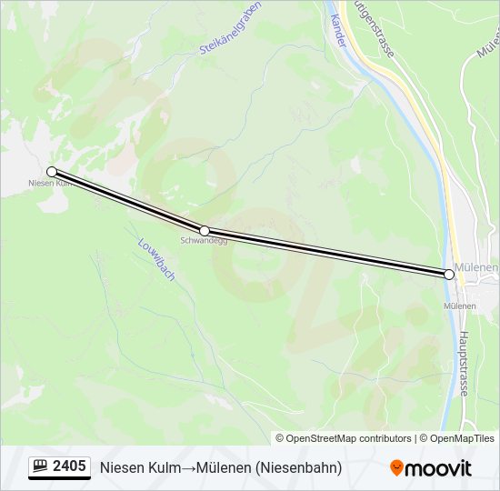 2405 Funicular Line Map