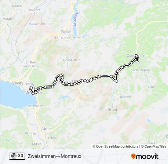 30 Metro Line Map
