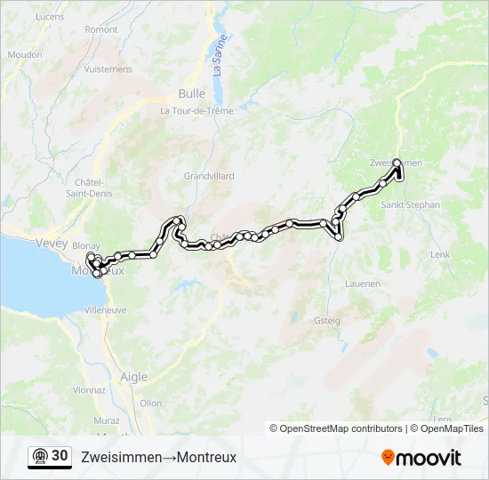 30 Metro Line Map
