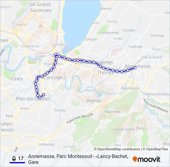 17 Light Rail Line Map
